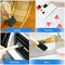24 Pcs Foam Paint Brushes, Wood Handle Sponge Brushes for Painting, Staining, Varnishes, and DIY Craft Projects (1&#x27;&#x27;, 2&#x27;&#x27; and 3&#x27;&#x27;)
